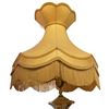 Image 3 : Vintage Ceramic Capodimonte Style Lamp Tassled Shade Mid 20th Century 40-Inch Tall