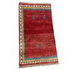Image 1 : 100% Hand Knotted Made In Iran Gabbeh (Shiraz) 4' x 2.4' Made w Wool