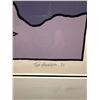 Image 2 : "The Tutshi" signed by Ted Harrison 1982 - 78/150 Framed Limited Print w/ COA