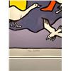 Image 3 : "The Tutshi" signed by Ted Harrison 1982 - 78/150 Framed Limited Print w/ COA