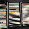 Image 3 : CD Collection of Various Artists & Genres. Rolling Luggage Carryon Bag Included Plus a Box of CD's