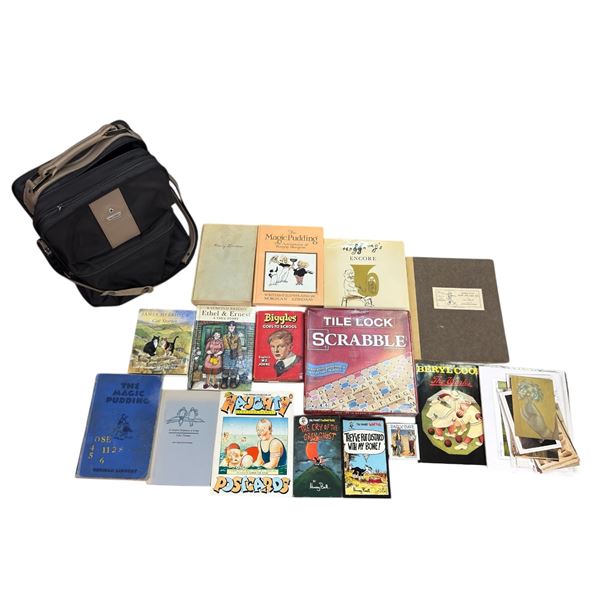 Collection of Classic Vintage Books: Biggles, Magic Pudding, Ethel & Ernest, Cat Stories & More