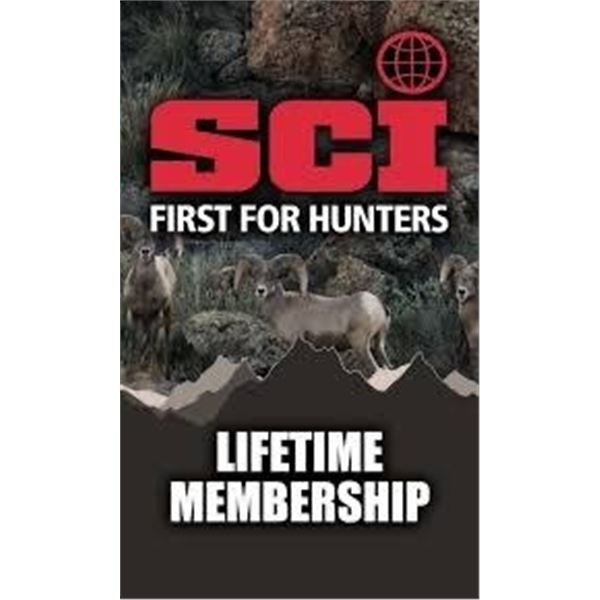 Safari Club International Lifetime Membership with 2027 Nashville Convention Passes