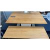 Image 6 : POWERED ADJUSTABLE HEIGHT UPLIFT DESK WITH 29" LG MONITOR