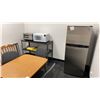 Image 2 : CONTENTS OF ROOM- DANBY STAINLESS STEEL REFRIGERATOR, CUISINART TOASTER OVEN, PANASONIC MICROWAVE,