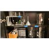 Image 4 : BLACK 2 DOOR STORAGE CABINET WITH ASSORTED LAB EQUIPMENT CONTENTS