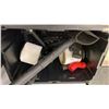 Image 3 : PUMP VAC SHOP VAC WITH BIN OF ASSORTED FILTERS & SHOP VAC ATTACHMENTS