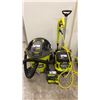 Image 1 : RYOBI 1500 CORDLESS PRESSURE WASHER, RYOBI CORDLESS WET/DRY SHOP VAC WITH 2 BATTERIES & CHARGER