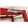 Image 2 : SNAP-ON RED METAL ADJUSTABLE SHELF RACKING UNIT APPROX 77"L X 24"D X 72.5"H