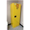 Image 1 : ULINE H-257OS-Y FLAMMABLE LIQUID STORAGE CABINET