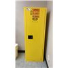 Image 2 : ULINE H-257OS-Y FLAMMABLE LIQUID STORAGE CABINET