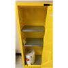 Image 3 : ULINE H-257OS-Y FLAMMABLE LIQUID STORAGE CABINET