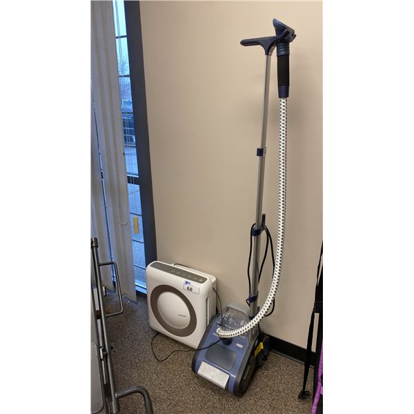 COWAY AIR FILTRATION MACHINE & ROWENTA STEAMER MACHINE
