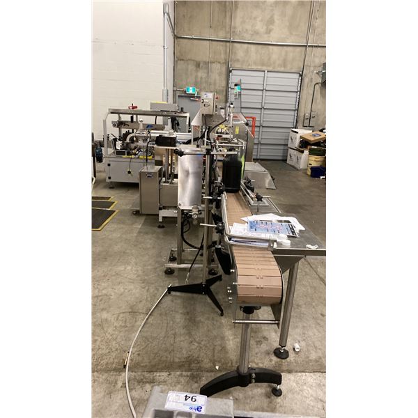 BELLATRX BOTTLING COMMERCIAL PRODUCTION LINE WITH AL TECH ALLINE LABELING MACHINE