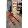 Image 1 : ORANGE/BLUE 5500LB CAPACITY PALLET JACK