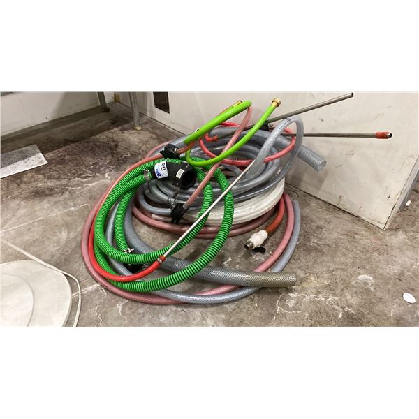 GROUP OF ASSORTED HOSE