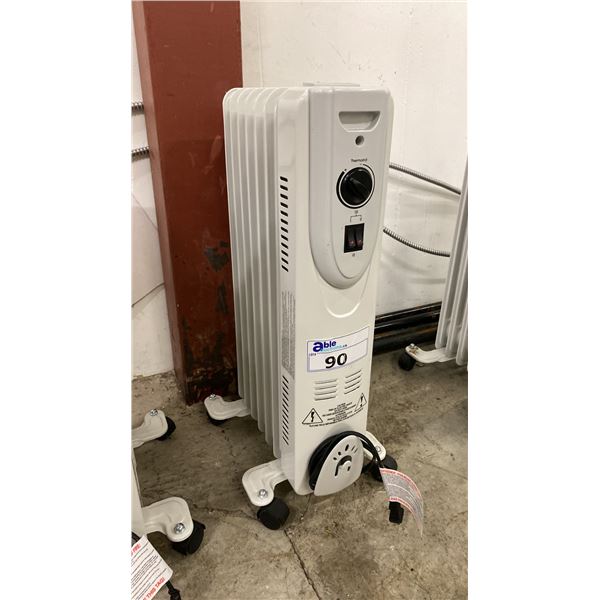 THERMOSTAT MOBILE ELECTRIC OIL HEATER
