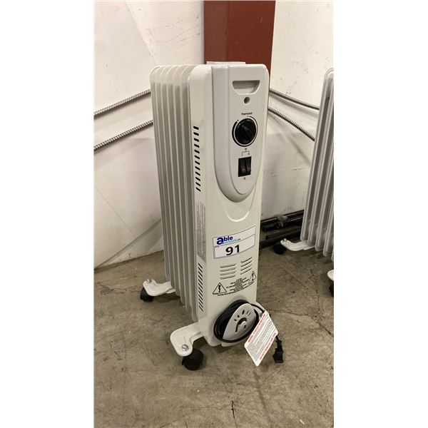 THERMOSTAT MOBILE ELECTRIC OIL HEATER