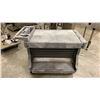 Image 3 : AKRO-MILS GREY MOBILE UTILITY CART WITH FOLD DOWN SIDES