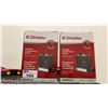 Image 2 : 2 DIMPLEX PORTABLE CONSTRUCTION HEATERS & 2 LARGE POWER BARS