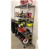 Image 1 : 5 TIER MOBILE RACK APPROX 48"W X 18"D X 76"H *CONTENTS NOT INCLUDED*