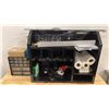 Image 3 : HUSKY BLACK WOOD TOP MOBILE TOOL CHEST WITH ASSORTED CONTENTS APPROX 52"L X 18"D X 37"H *HAS KEYS*