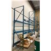 Image 1 : 12 BAYS OF INDUSTRIAL PALLET RACKING 16 UPRIGHTS, 56 SIDE RAILS