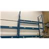 Image 2 : 12 BAYS OF INDUSTRIAL PALLET RACKING 16 UPRIGHTS, 56 SIDE RAILS