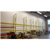 Image 3 : 12 BAYS OF INDUSTRIAL PALLET RACKING 16 UPRIGHTS, 56 SIDE RAILS