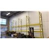 Image 4 : 12 BAYS OF INDUSTRIAL PALLET RACKING 16 UPRIGHTS, 56 SIDE RAILS