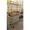 Image 1 : 5 TIER MOBILE RACK WITH MOBILE COAT RACK