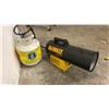 Image 2 : DEWALT 125,000 BTU PROPANE HEATER WITH PROPANE TANK