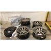 Image 1 : 5 BEYERN VEHICLE RIMS & SET OF 16" WINTER TIRES