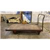 Image 1 : HEAVY DUTY METAL/WOOD TOP MOBILE CART APPROX 6'L X 3'W