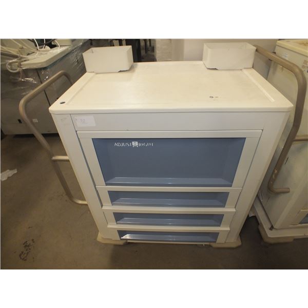 4 Drawer Medical Storage Cart
