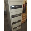 Image 1 : 4 Drawer Fireproof Filing Cabinet w/ Keys