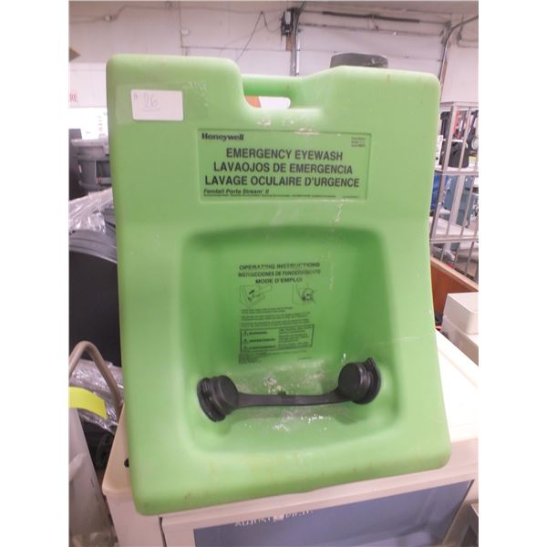 Two Emergency Eye Wash Stations