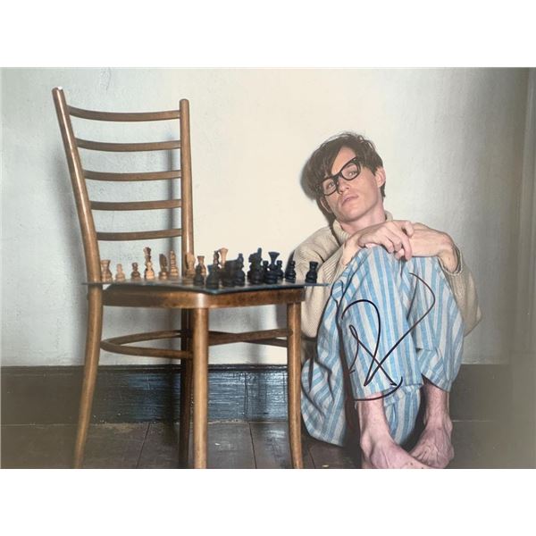 The Theory of Everything Eddie Redmayne signed movie photo