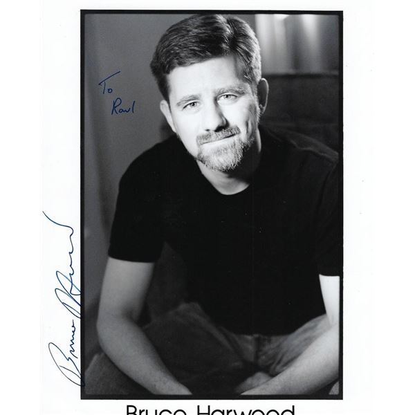 X Files Bruce Harwood signed photo