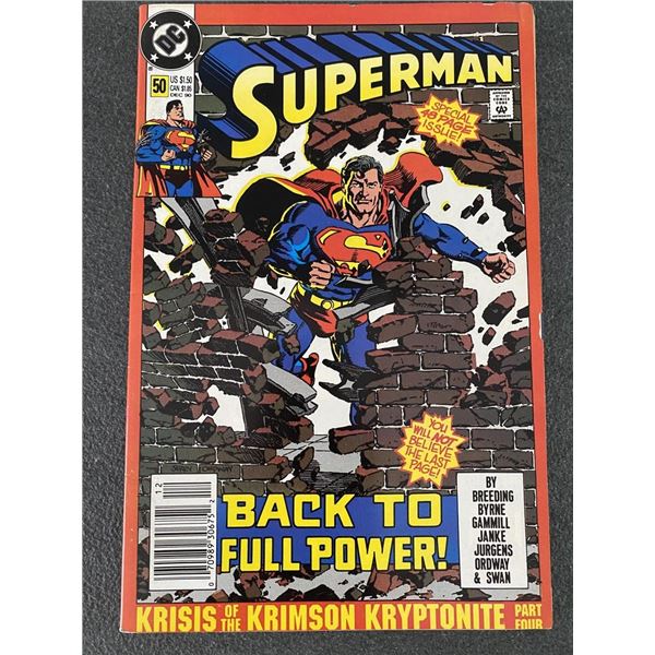 RARE DC Comics Superman comic book