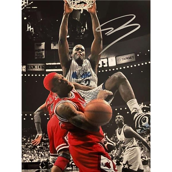 NBA Superstar Shaquille O'Neal signed  photo