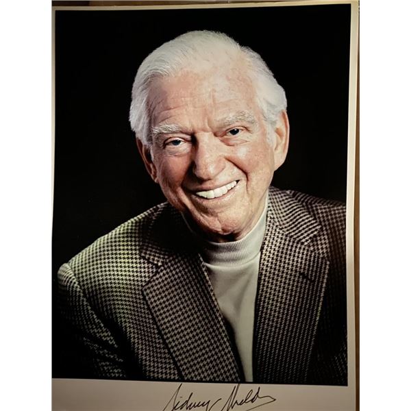 I Dream Of Jeannie Creator Sydney Sheldon signed photo