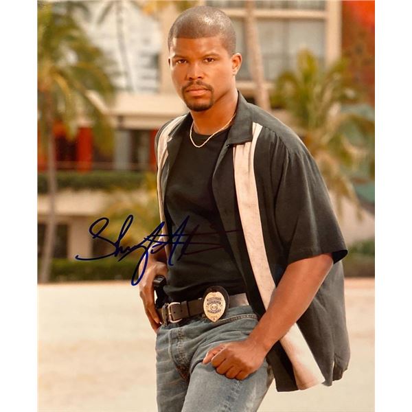 White Collar Sharif Atkins signed photo