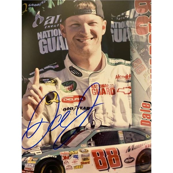 NASCAR Dale Earnhardt Jr signed photo