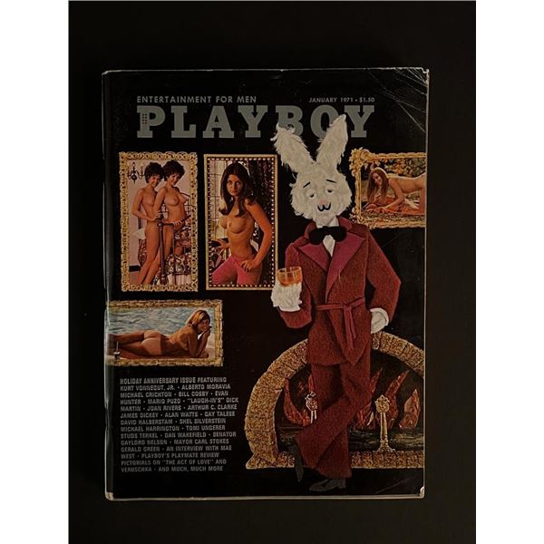 Playboy Magazine January 1971 Issue