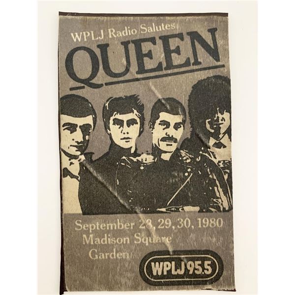 Queen 1980 Madison Square Garden Concert Ticket