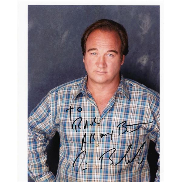 Red Heat Jim Belushi signed photo