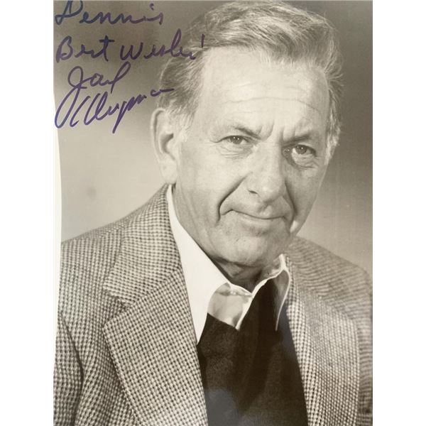The Odd Couple's Jack Klugman signed photo