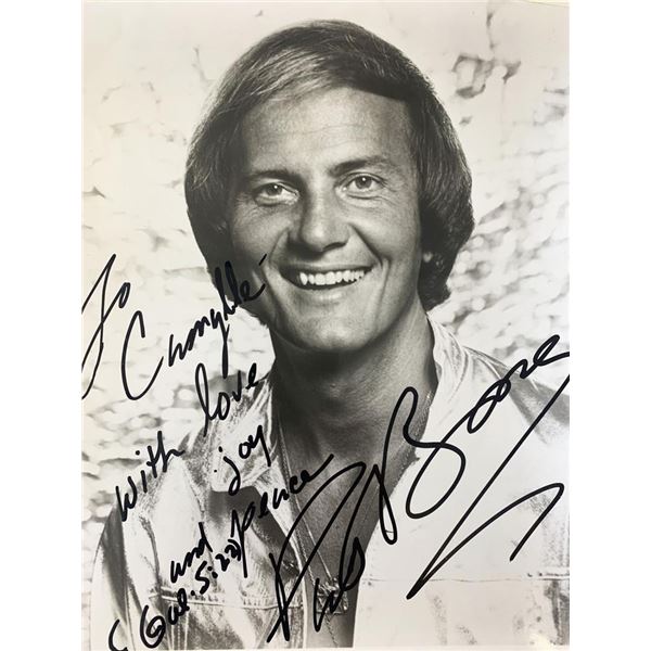 Singer Pat Boone signed photo