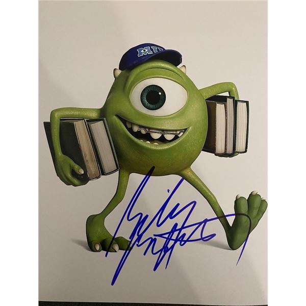 Monsters Inc. Billy Crystal signed movie photo